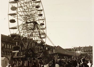 Riesenrad altes Kirchweihbild aus Fürth