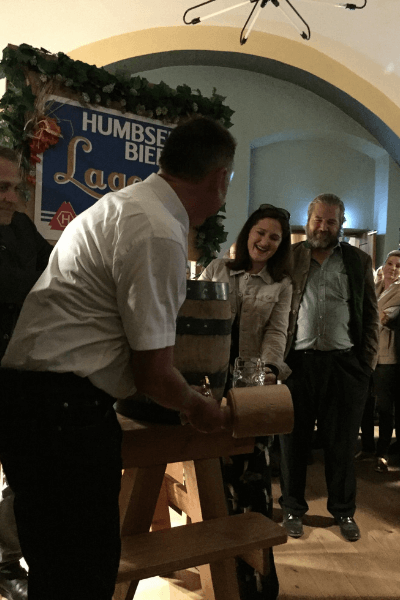 Bieranstich Humbser und Freunde