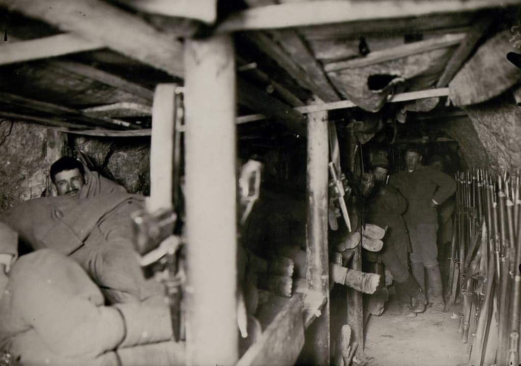 Stellung Erster Weltkrieg Weltkrieg Stellung