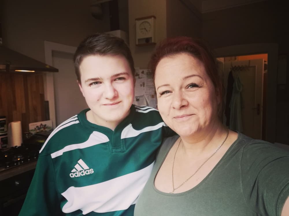 Tanja und Liam Busch