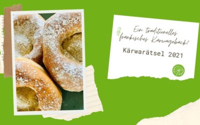 Ein traditionelles fränkisches Kärwagebäck