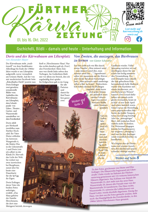 Kärwazeitung Cover 2022