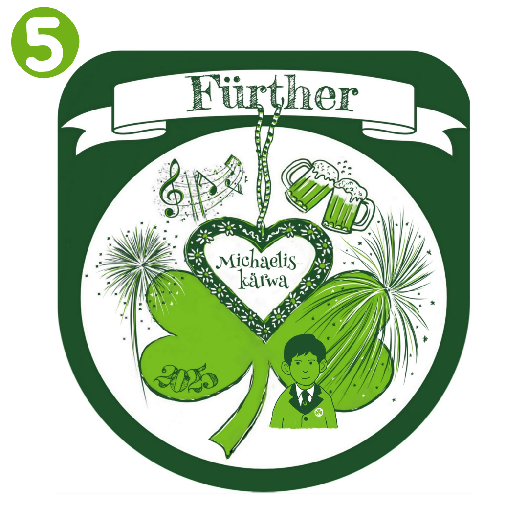 Louisa Farrnbacher Design für Kärwabierglas 2024