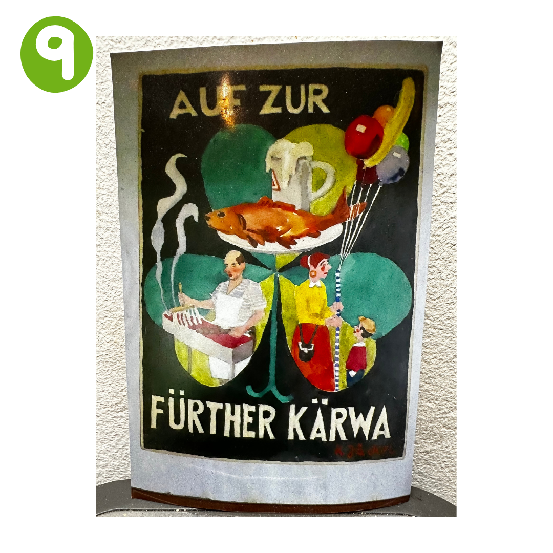 Claudia Rauch Design 1 für Kärwabierglas 2024
